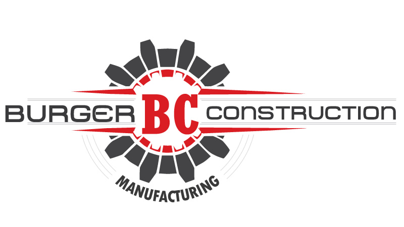 Logo design burger construction